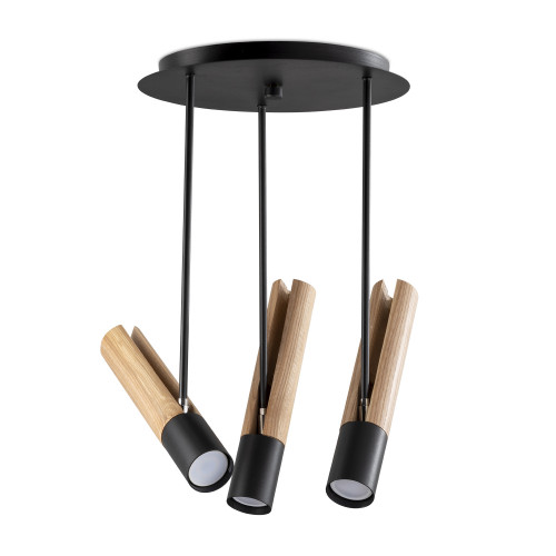 Точечный светильник «Глейз Wood» 40908